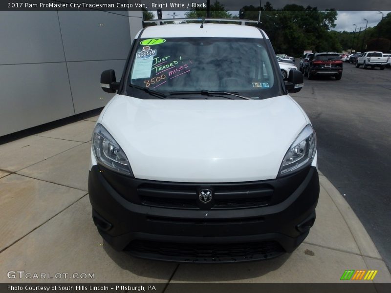 Bright White / Black 2017 Ram ProMaster City Tradesman Cargo Van
