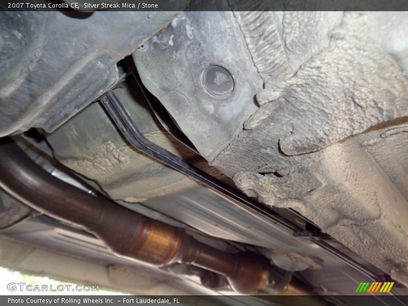 Silver Streak Mica / Stone 2007 Toyota Corolla CE