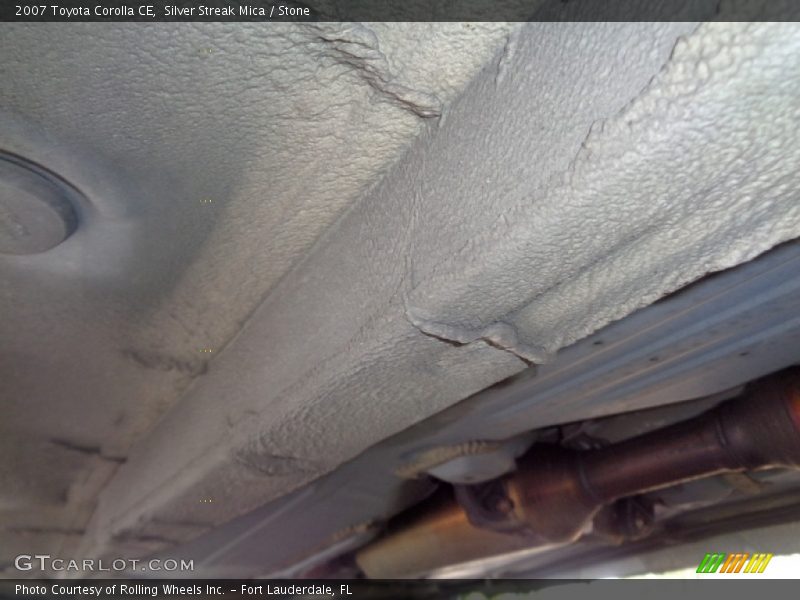 Silver Streak Mica / Stone 2007 Toyota Corolla CE