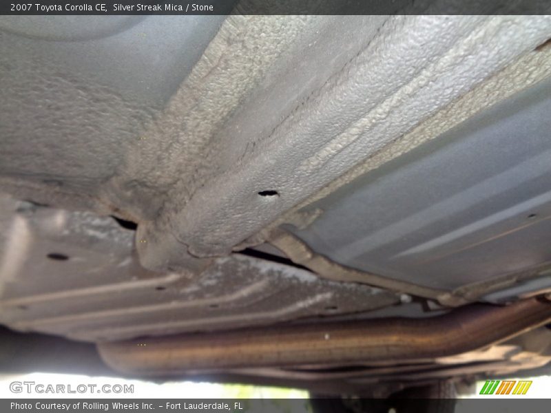 Silver Streak Mica / Stone 2007 Toyota Corolla CE