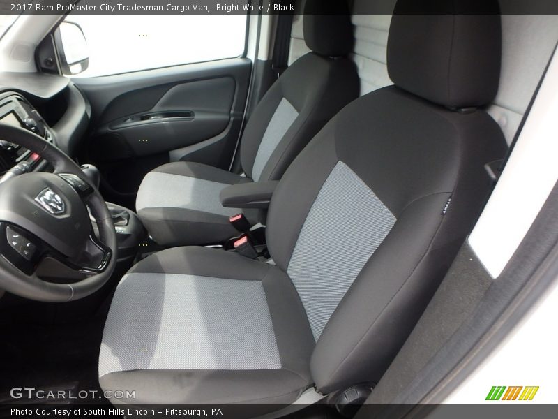 Bright White / Black 2017 Ram ProMaster City Tradesman Cargo Van