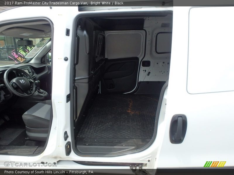 Bright White / Black 2017 Ram ProMaster City Tradesman Cargo Van