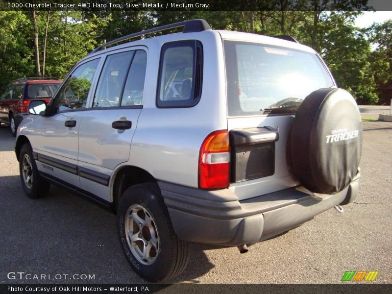 Silver Metallic / Medium Gray 2000 Chevrolet Tracker 4WD Hard Top