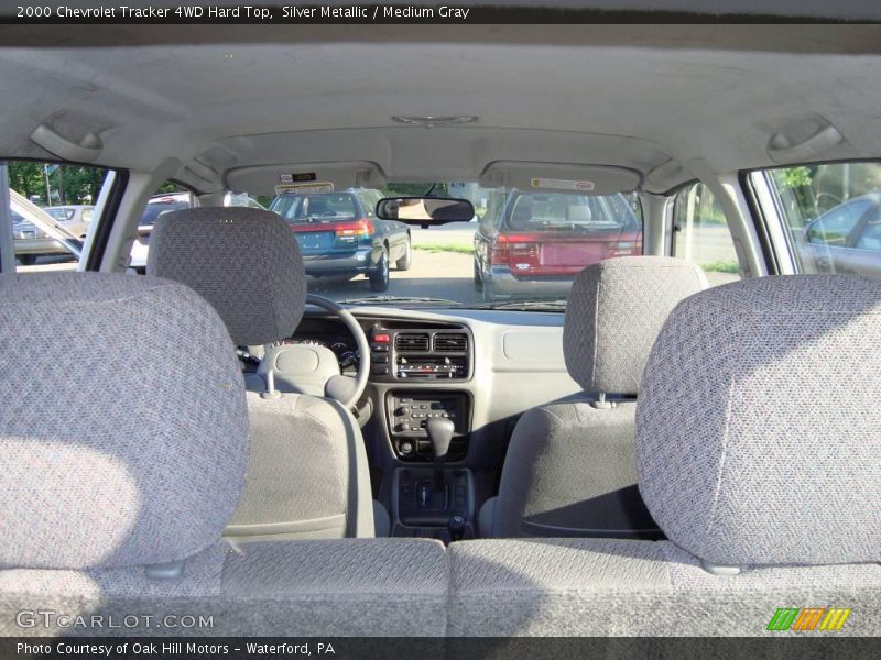 Silver Metallic / Medium Gray 2000 Chevrolet Tracker 4WD Hard Top