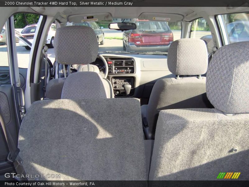 Silver Metallic / Medium Gray 2000 Chevrolet Tracker 4WD Hard Top