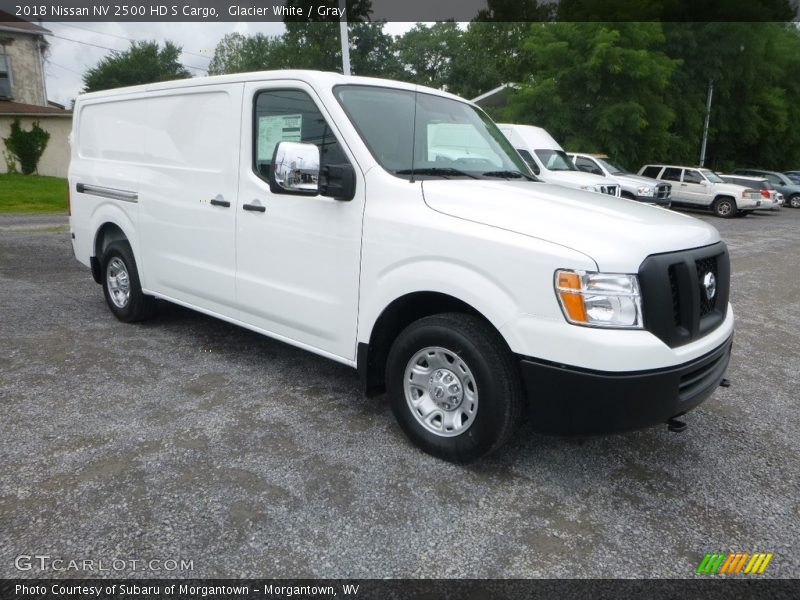 Glacier White / Gray 2018 Nissan NV 2500 HD S Cargo