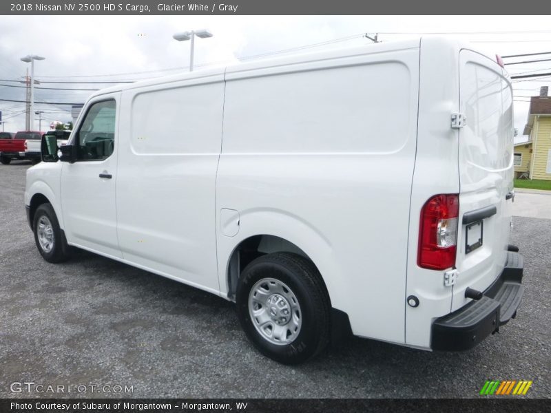 Glacier White / Gray 2018 Nissan NV 2500 HD S Cargo