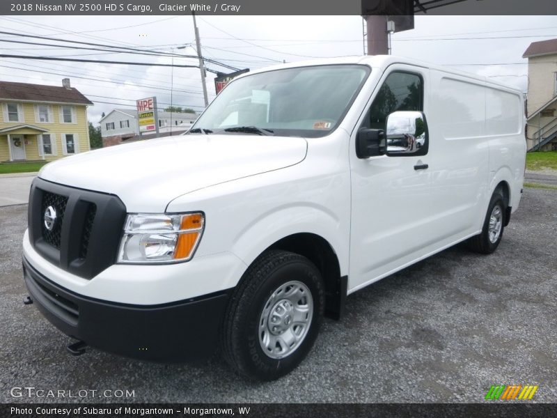 Glacier White / Gray 2018 Nissan NV 2500 HD S Cargo
