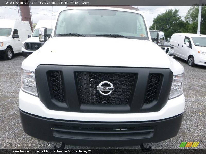 Glacier White / Gray 2018 Nissan NV 2500 HD S Cargo