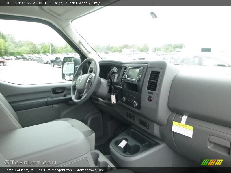 Glacier White / Gray 2018 Nissan NV 2500 HD S Cargo