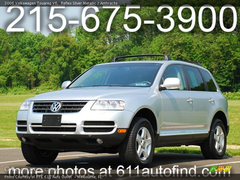 Reflex Silver Metallic / Anthracite 2006 Volkswagen Touareg V6