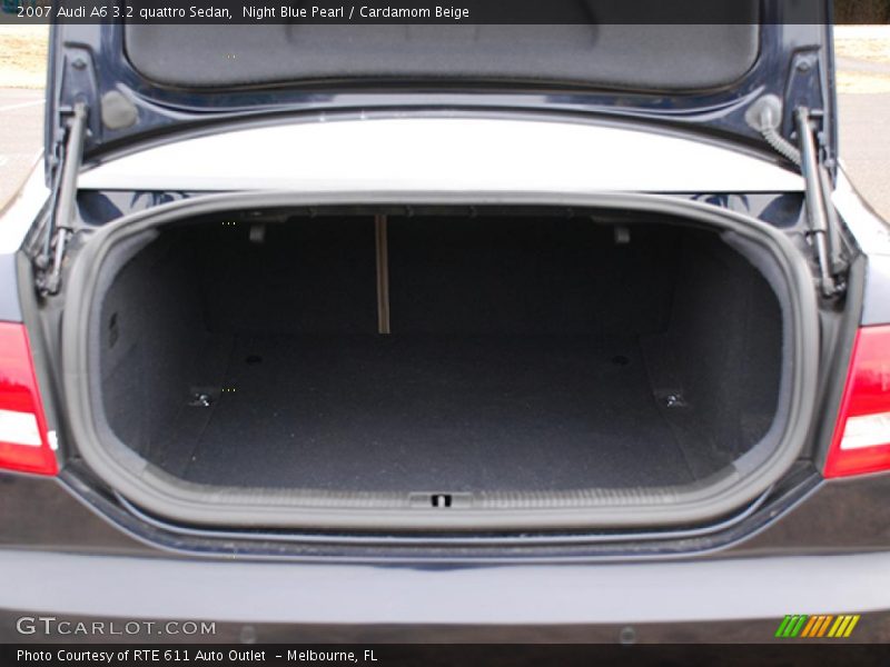 Night Blue Pearl / Cardamom Beige 2007 Audi A6 3.2 quattro Sedan