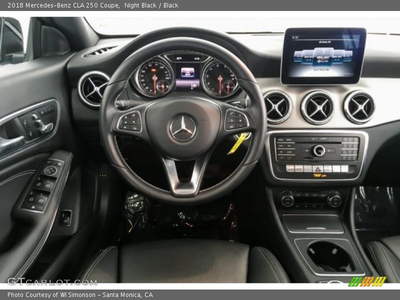 Night Black / Black 2018 Mercedes-Benz CLA 250 Coupe