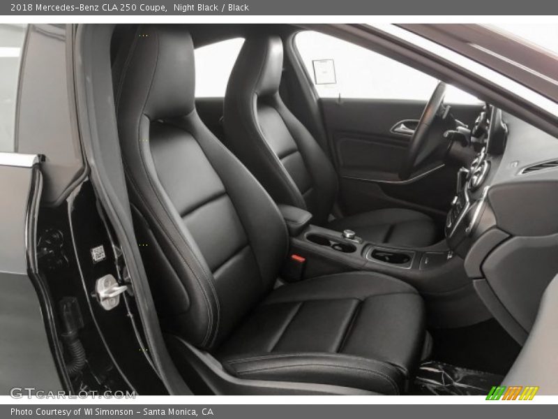 Night Black / Black 2018 Mercedes-Benz CLA 250 Coupe