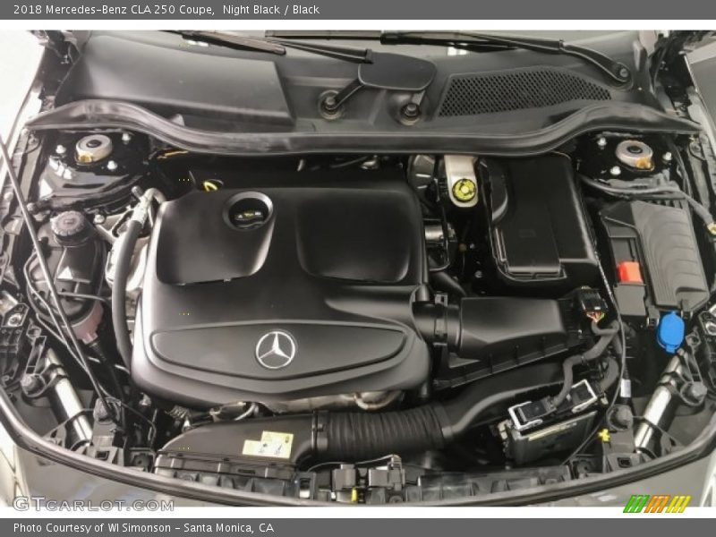 Night Black / Black 2018 Mercedes-Benz CLA 250 Coupe