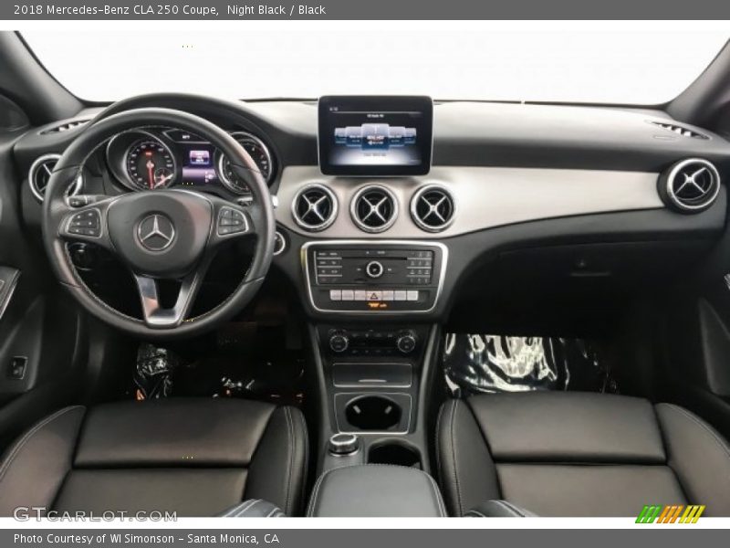 Night Black / Black 2018 Mercedes-Benz CLA 250 Coupe