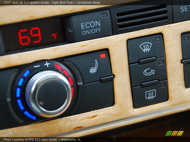 Night Blue Pearl / Cardamom Beige 2007 Audi A6 3.2 quattro Sedan