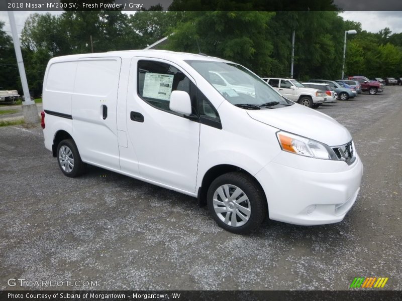 Front 3/4 View of 2018 NV200 SV