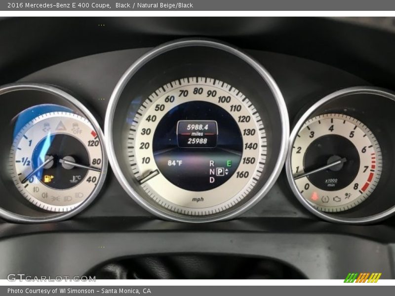 Black / Natural Beige/Black 2016 Mercedes-Benz E 400 Coupe