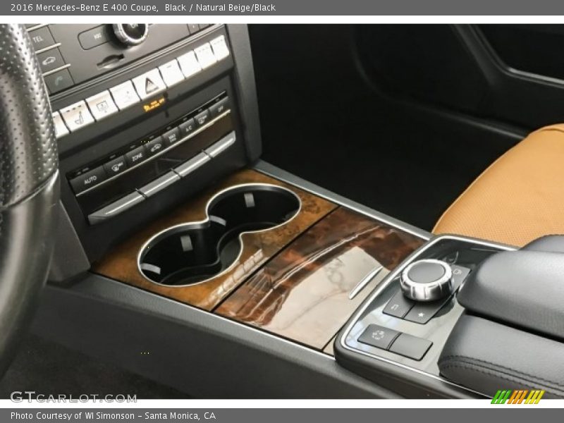 Black / Natural Beige/Black 2016 Mercedes-Benz E 400 Coupe