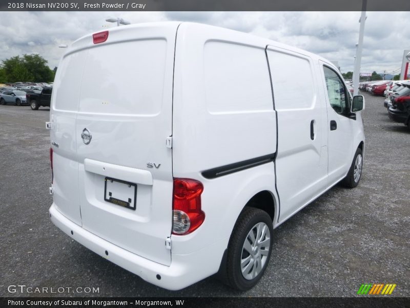 Fresh Powder / Gray 2018 Nissan NV200 SV