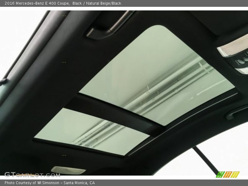 Black / Natural Beige/Black 2016 Mercedes-Benz E 400 Coupe