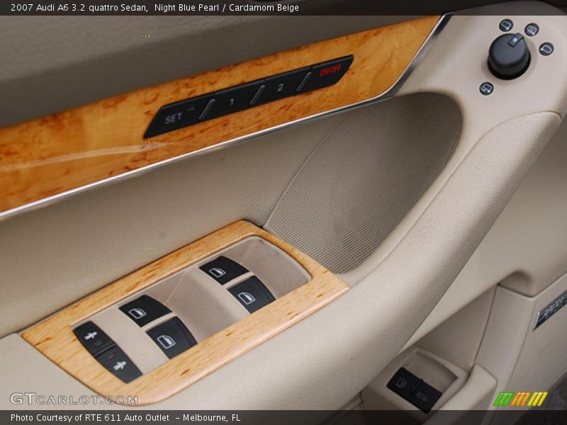 Night Blue Pearl / Cardamom Beige 2007 Audi A6 3.2 quattro Sedan