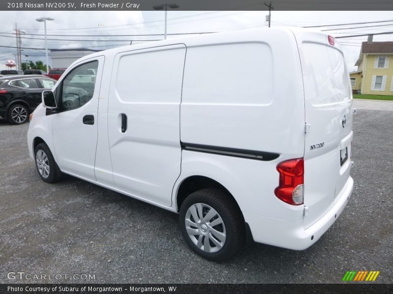 Fresh Powder / Gray 2018 Nissan NV200 SV