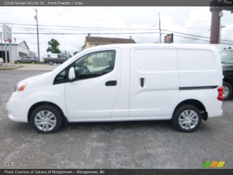 Fresh Powder / Gray 2018 Nissan NV200 SV
