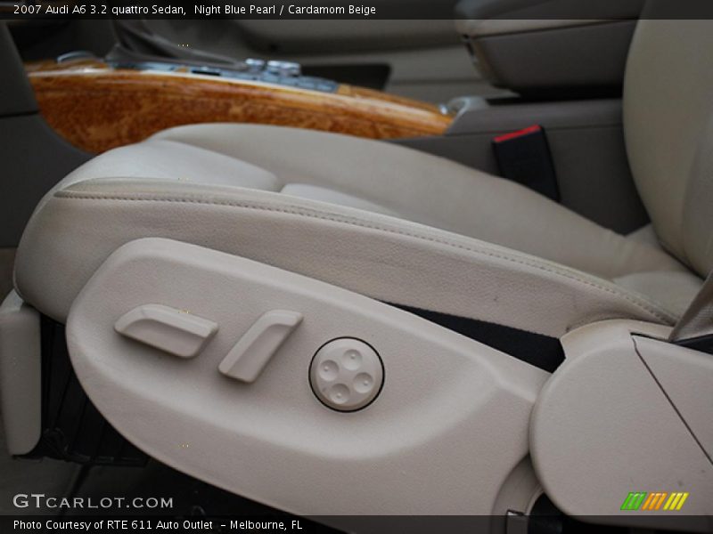 Night Blue Pearl / Cardamom Beige 2007 Audi A6 3.2 quattro Sedan