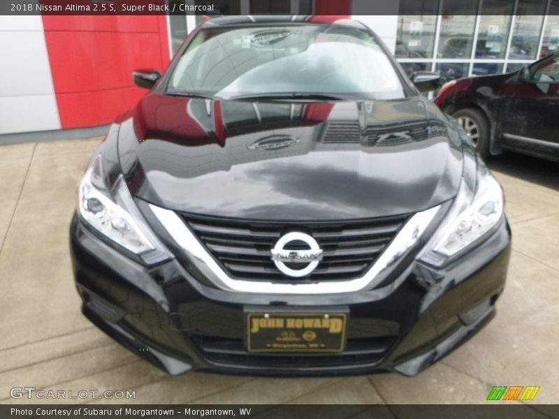 Super Black / Charcoal 2018 Nissan Altima 2.5 S
