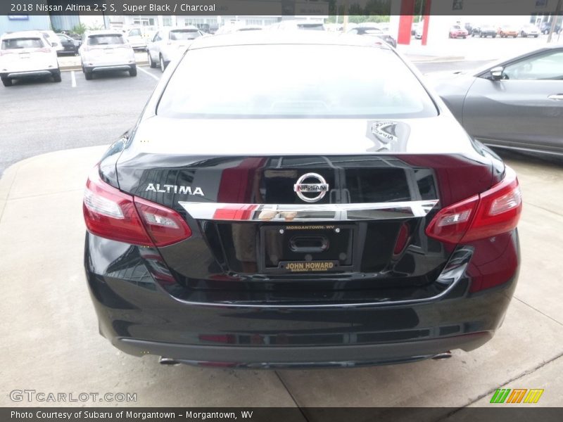Super Black / Charcoal 2018 Nissan Altima 2.5 S