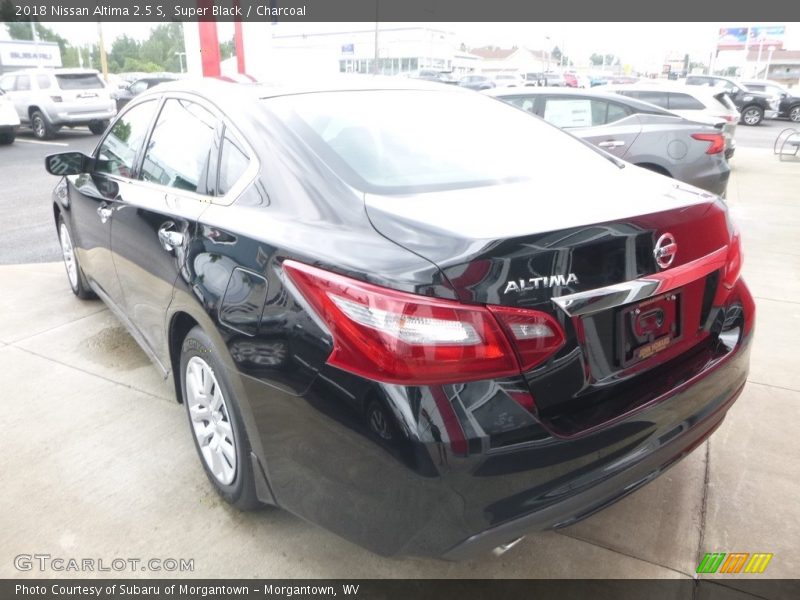 Super Black / Charcoal 2018 Nissan Altima 2.5 S