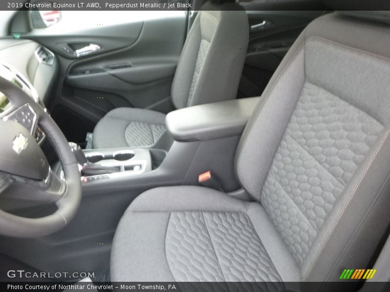 Pepperdust Metallic / Jet Black 2019 Chevrolet Equinox LT AWD