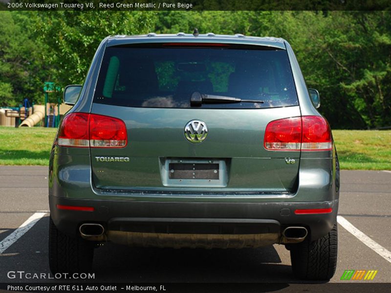 Reed Green Metallic / Pure Beige 2006 Volkswagen Touareg V8