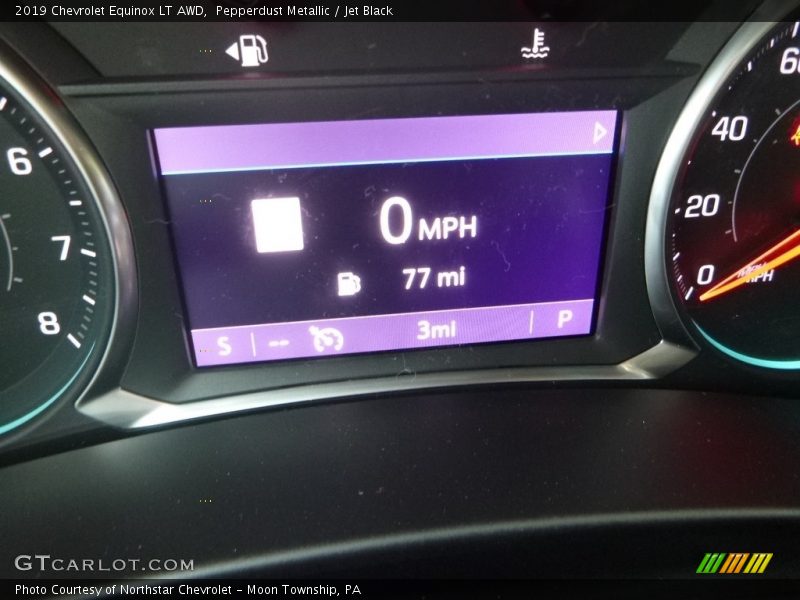 Pepperdust Metallic / Jet Black 2019 Chevrolet Equinox LT AWD