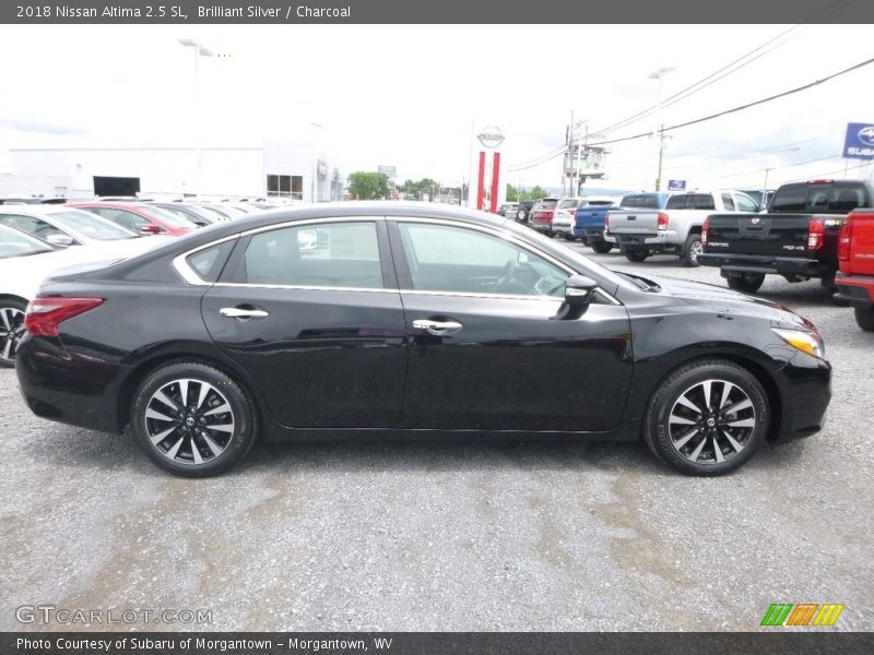 Brilliant Silver / Charcoal 2018 Nissan Altima 2.5 SL
