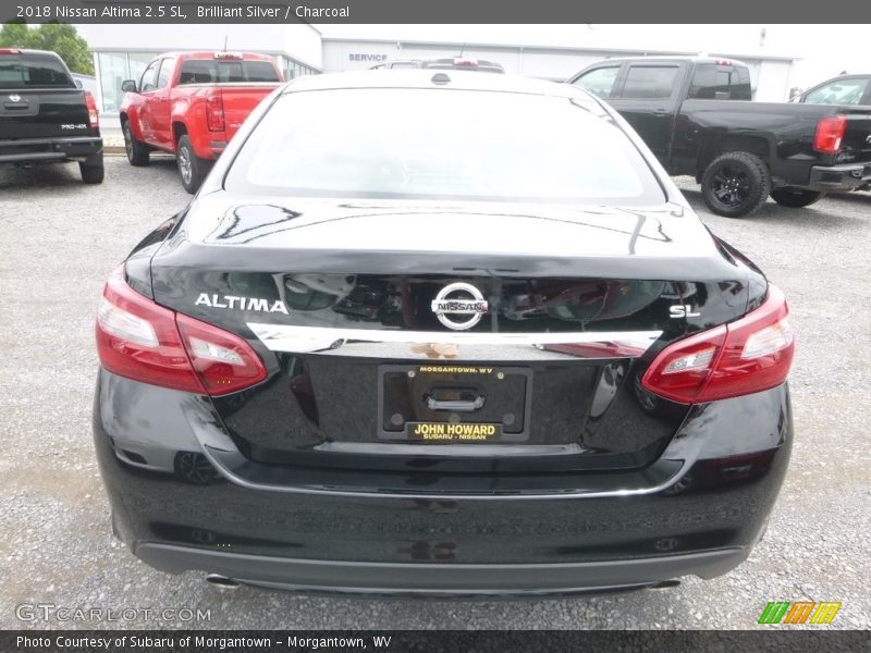 Brilliant Silver / Charcoal 2018 Nissan Altima 2.5 SL
