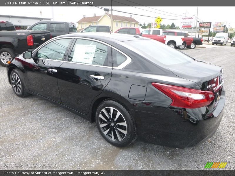 Brilliant Silver / Charcoal 2018 Nissan Altima 2.5 SL