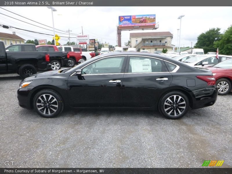 Brilliant Silver / Charcoal 2018 Nissan Altima 2.5 SL