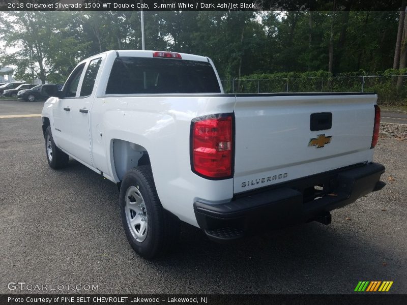 Summit White / Dark Ash/Jet Black 2018 Chevrolet Silverado 1500 WT Double Cab