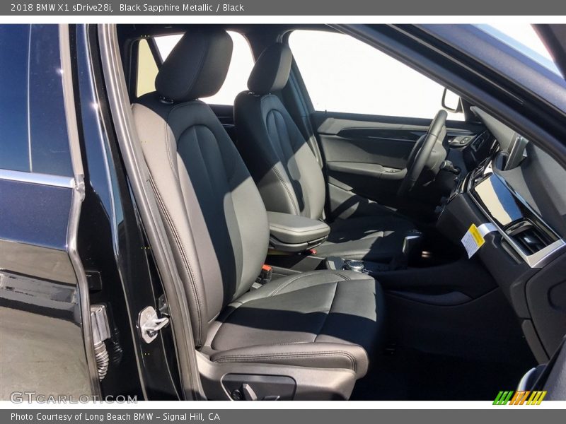 Black Sapphire Metallic / Black 2018 BMW X1 sDrive28i