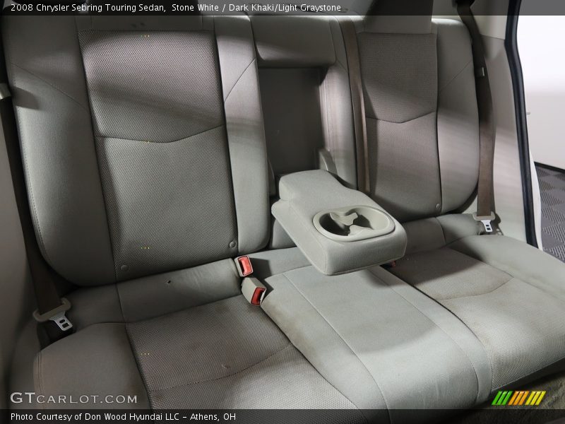 Stone White / Dark Khaki/Light Graystone 2008 Chrysler Sebring Touring Sedan