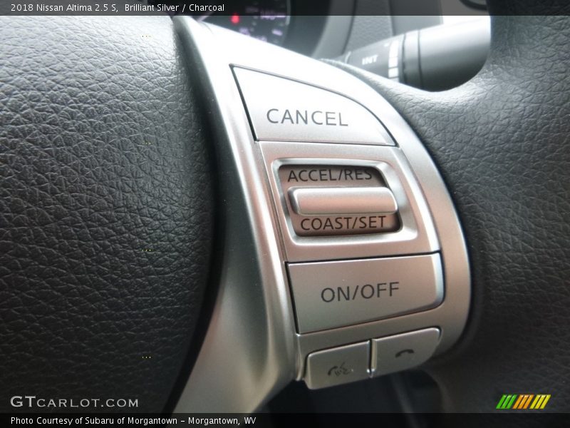 Brilliant Silver / Charcoal 2018 Nissan Altima 2.5 S