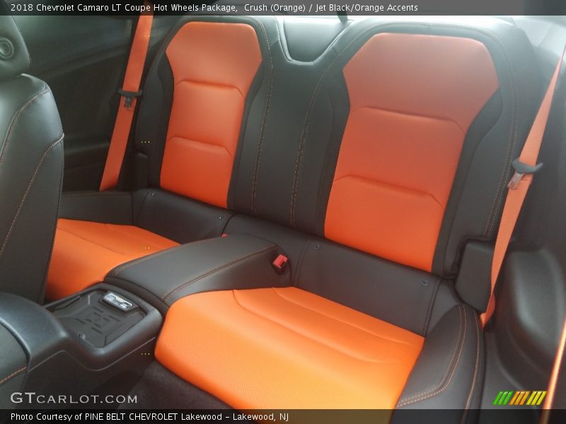 Crush (Orange) / Jet Black/Orange Accents 2018 Chevrolet Camaro LT Coupe Hot Wheels Package