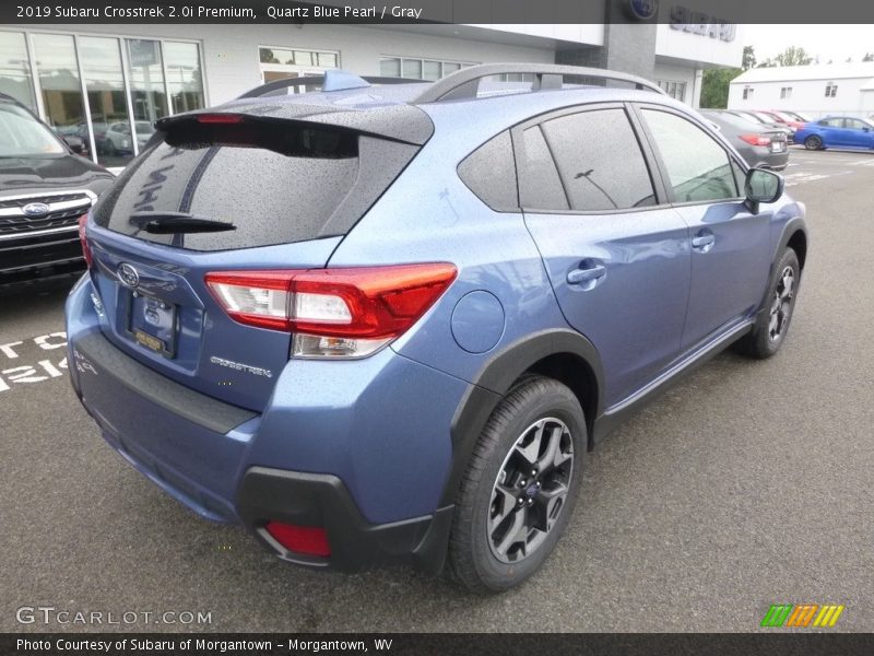 Quartz Blue Pearl / Gray 2019 Subaru Crosstrek 2.0i Premium