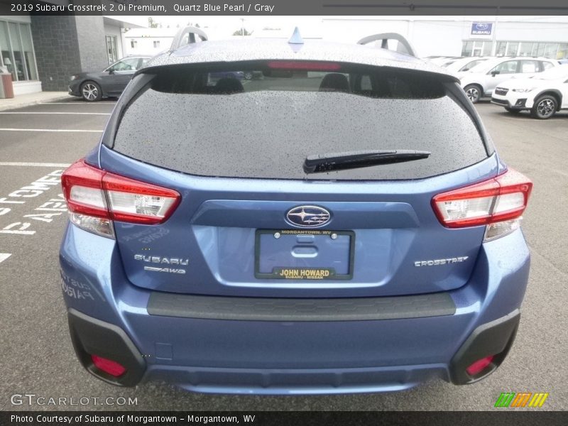 Quartz Blue Pearl / Gray 2019 Subaru Crosstrek 2.0i Premium