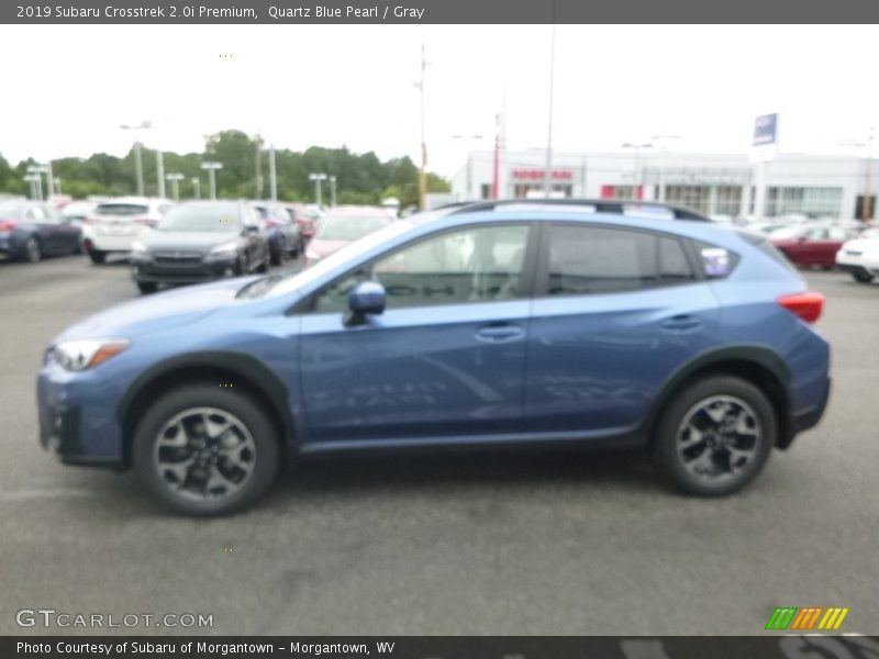Quartz Blue Pearl / Gray 2019 Subaru Crosstrek 2.0i Premium