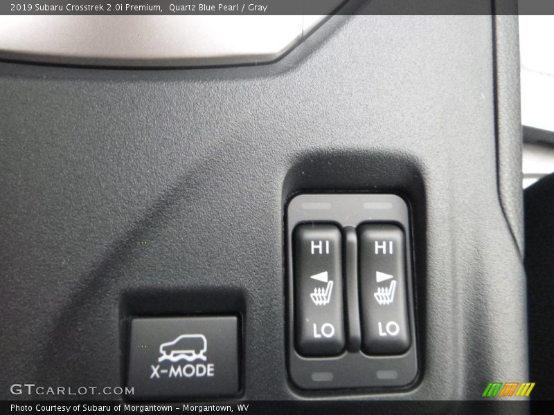 Quartz Blue Pearl / Gray 2019 Subaru Crosstrek 2.0i Premium