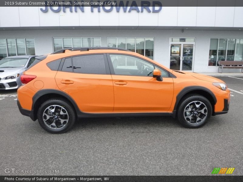 Sunshine Orange / Gray 2019 Subaru Crosstrek 2.0i Premium
